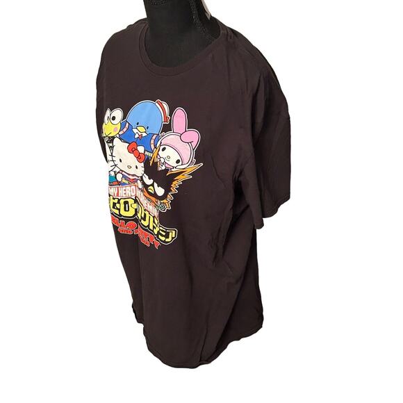 My Hero Academia Hello Kitty And Friends Short Sleeve Tee Shirt Men's XL - Anime - Picture 5 of 7